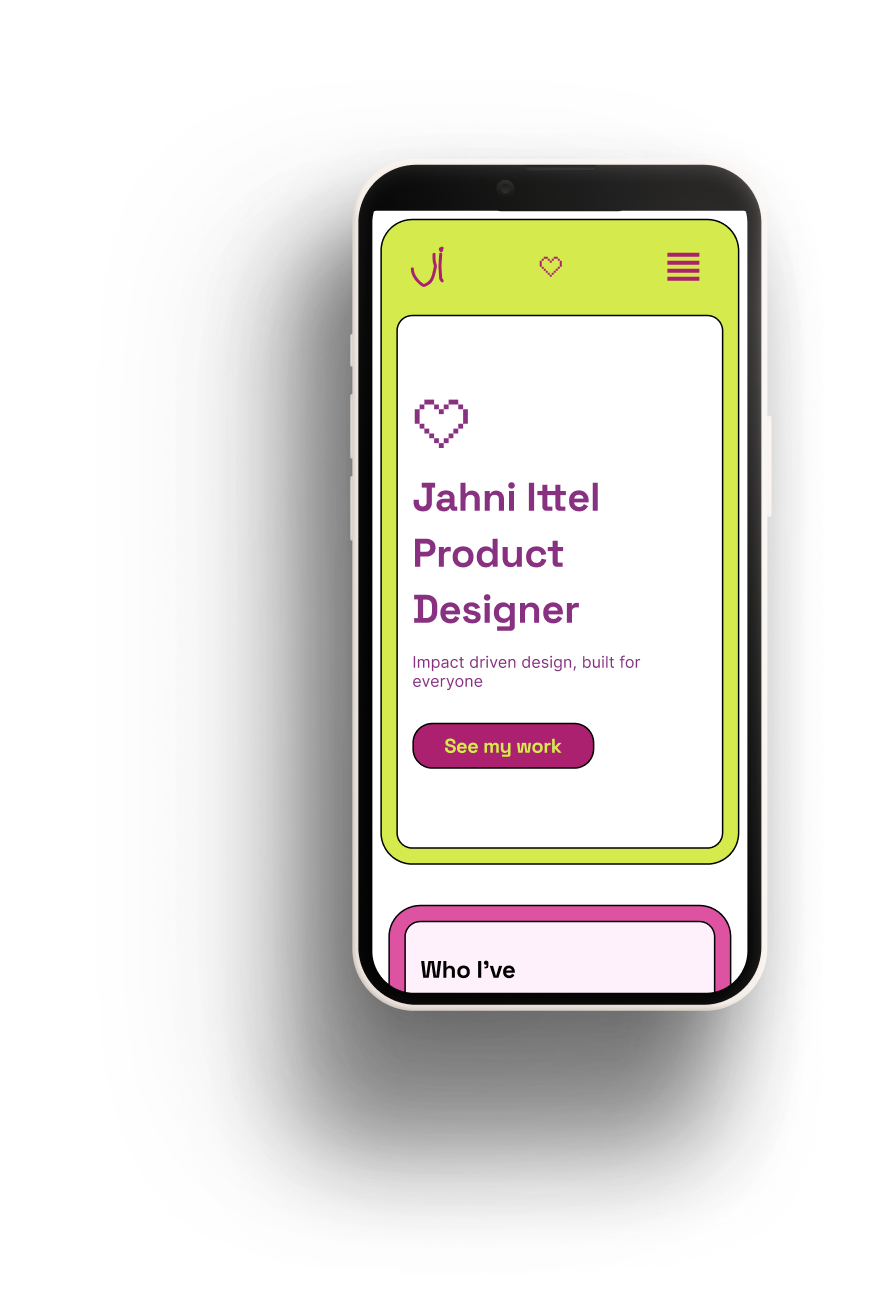 High fidelity wireframe mock up