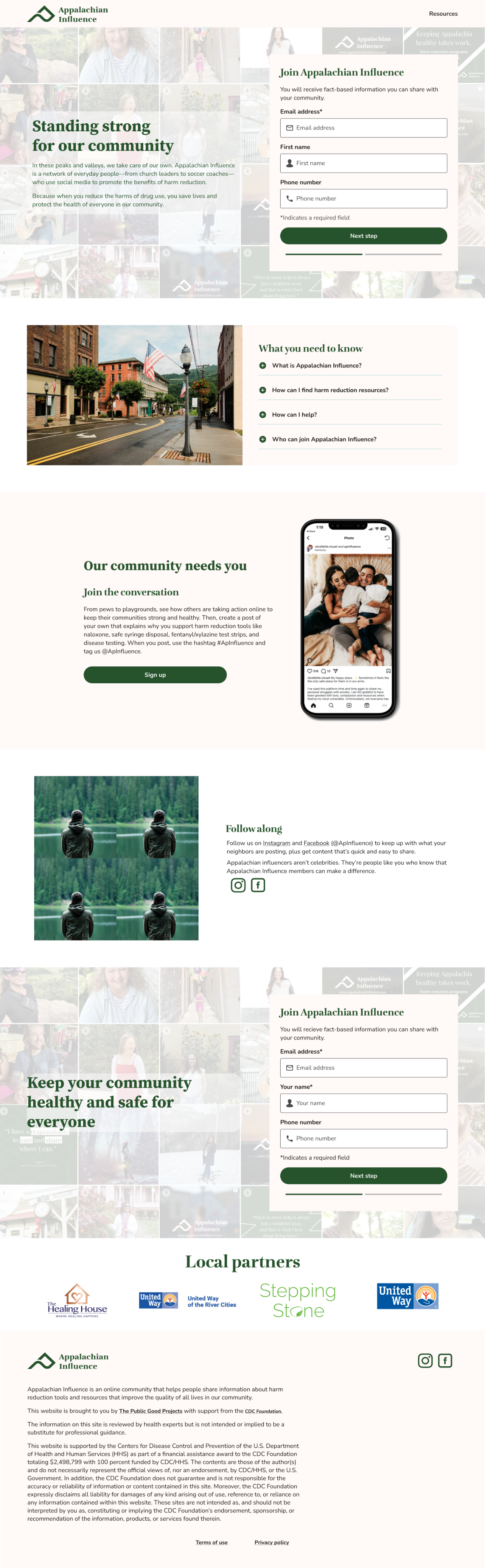 Appalachian Influence Homepage